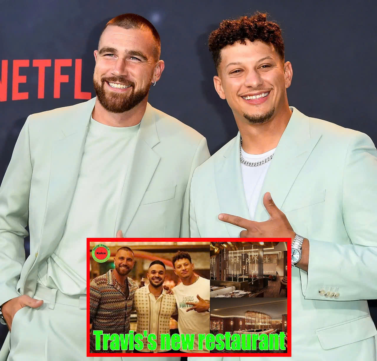 OMG! Travis Kelce & Patrick Mahomes team up to open a restaurant called