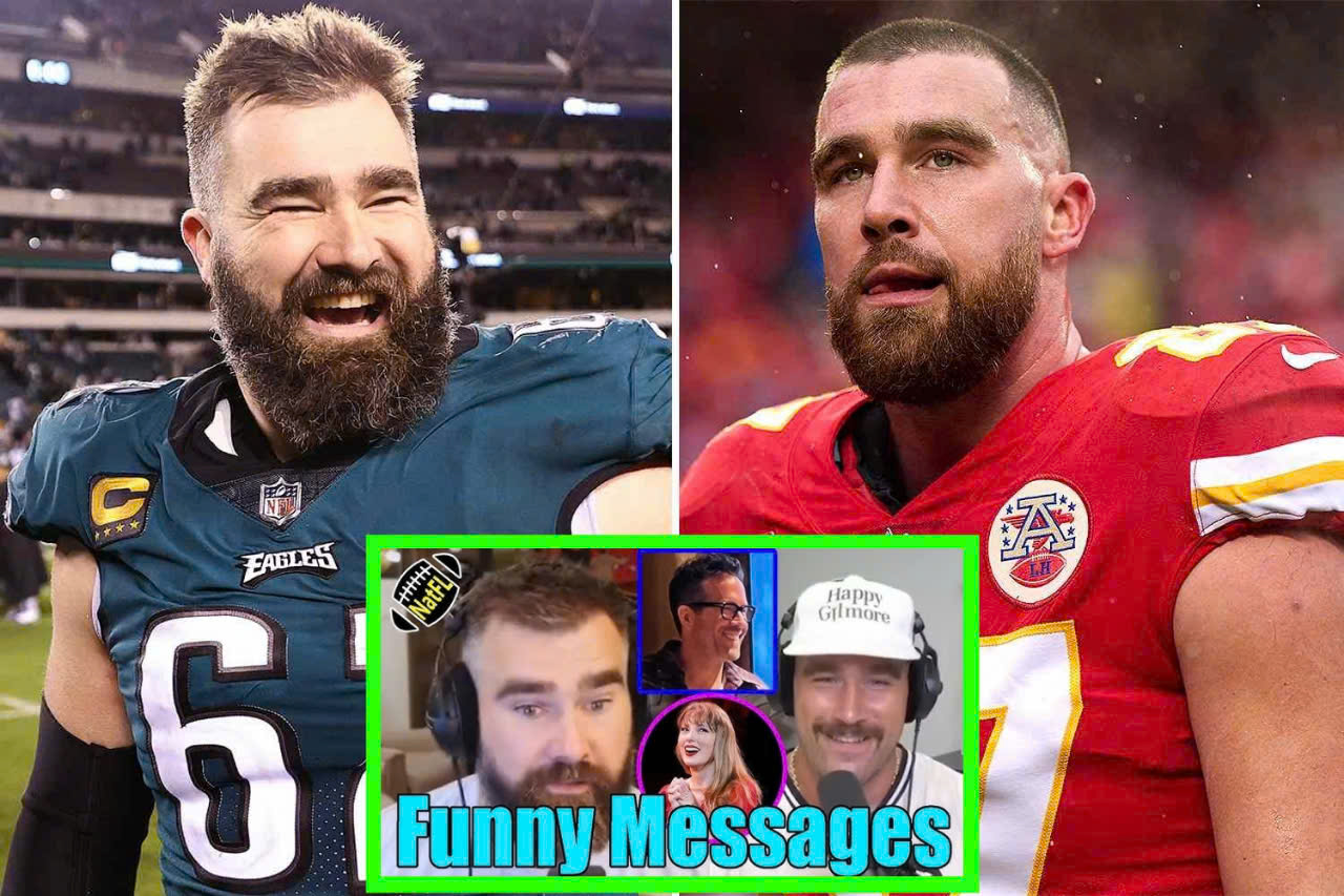Travis & Jason Kelce receive Funny Message from Ryan Reynolds with a