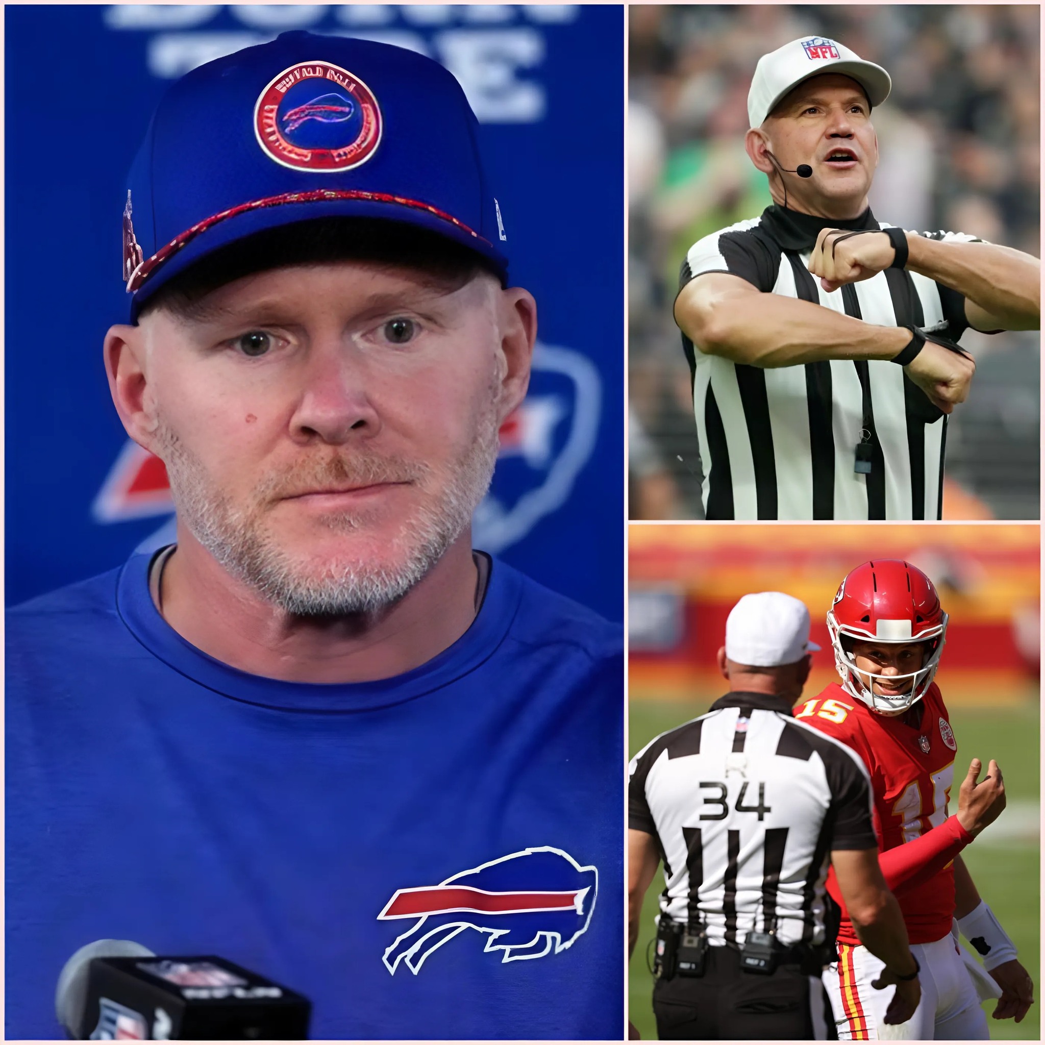 BREAKING NEWS Buffalo Bills coach Sean Mcdermott has increased the