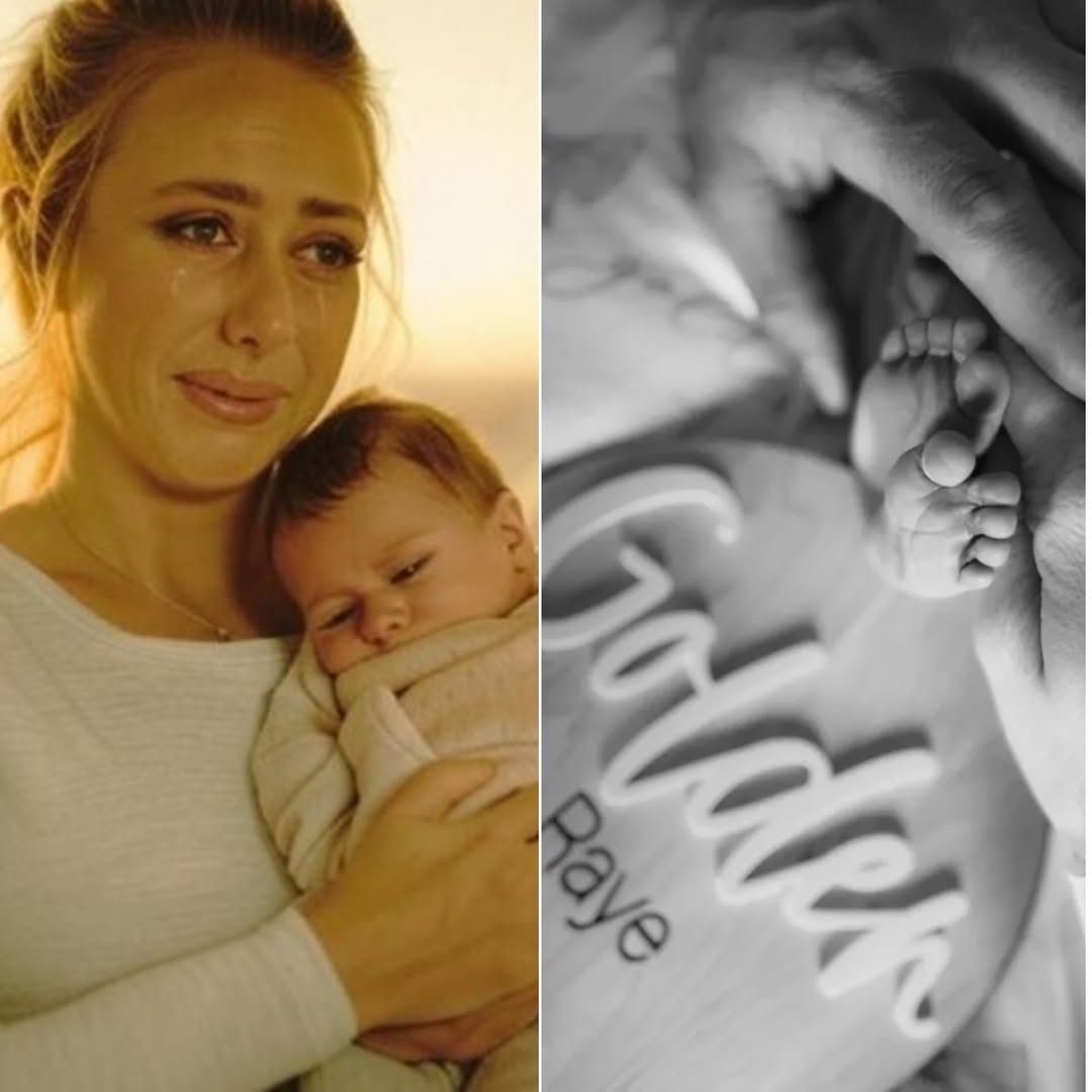 Brittany Mahomes shared photos of Golden Raye’s face for the first time