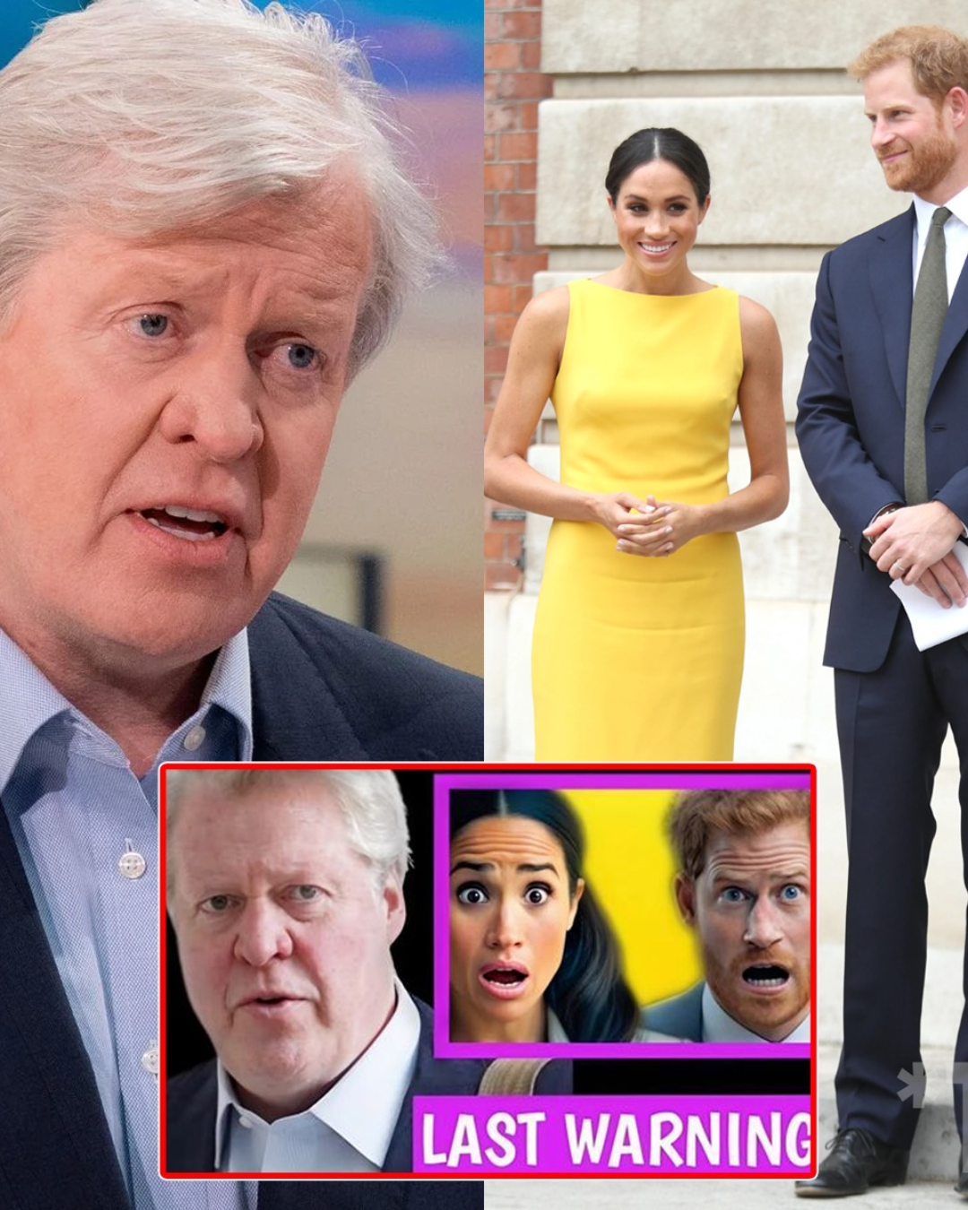 Harry And Meghan Frightened As Earl Spencer Sends Them A Dire Warning