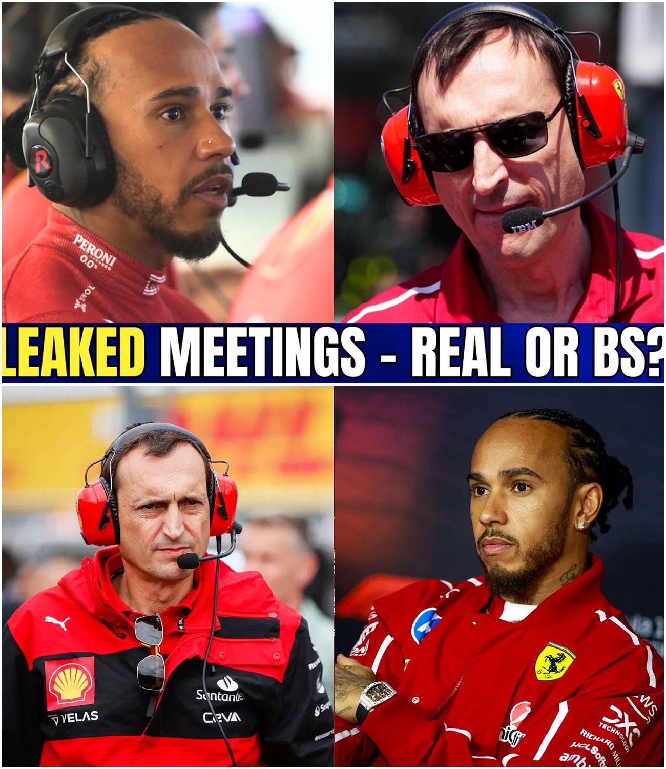 Ferrari Exposed Is the Leak about Lewis Hamilton’s Engineer Meeting