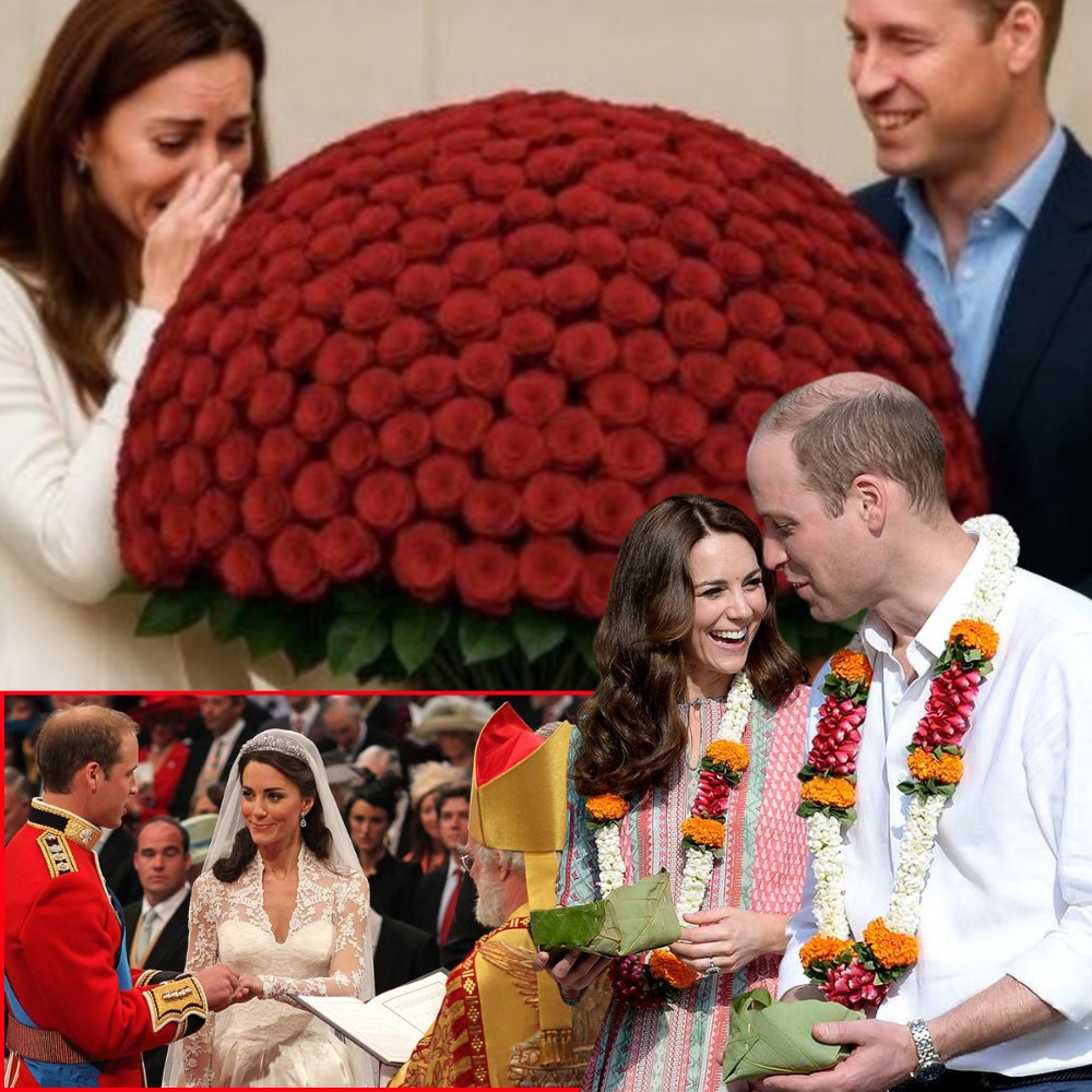 14 years together, 999 roses, and a secret that brought Princess Kate ...